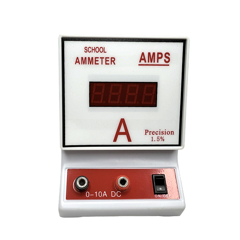 เครื่องมือการสอน วงจรไฟฟ้า อุปกรณ์ทดลอง แอมป์มิเตอร์แบบดิจิตอล