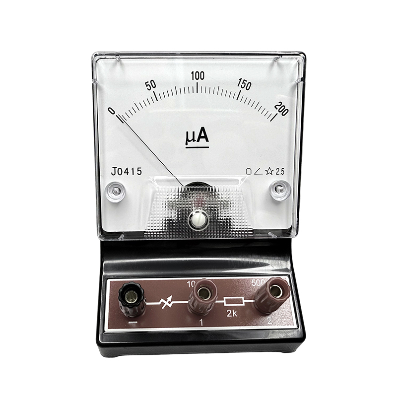 เครื่องมือการสอน อุปกรณ์ทดลองวงจรไฟฟ้าทางกายภาพ DC microammeter 200uA 