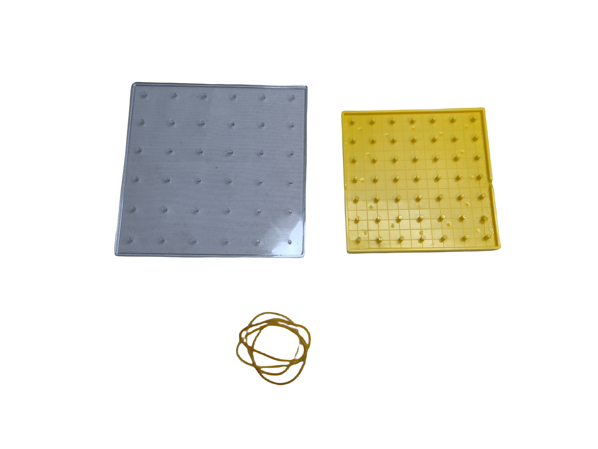 Geoboard พลาสติก - อุปกรณ์ช่วยสอนคณิตศาสตร์